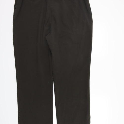 Simply Stock Shop Womens Brown   Trousers  Size 22 L26 in - Elastic Waist Band