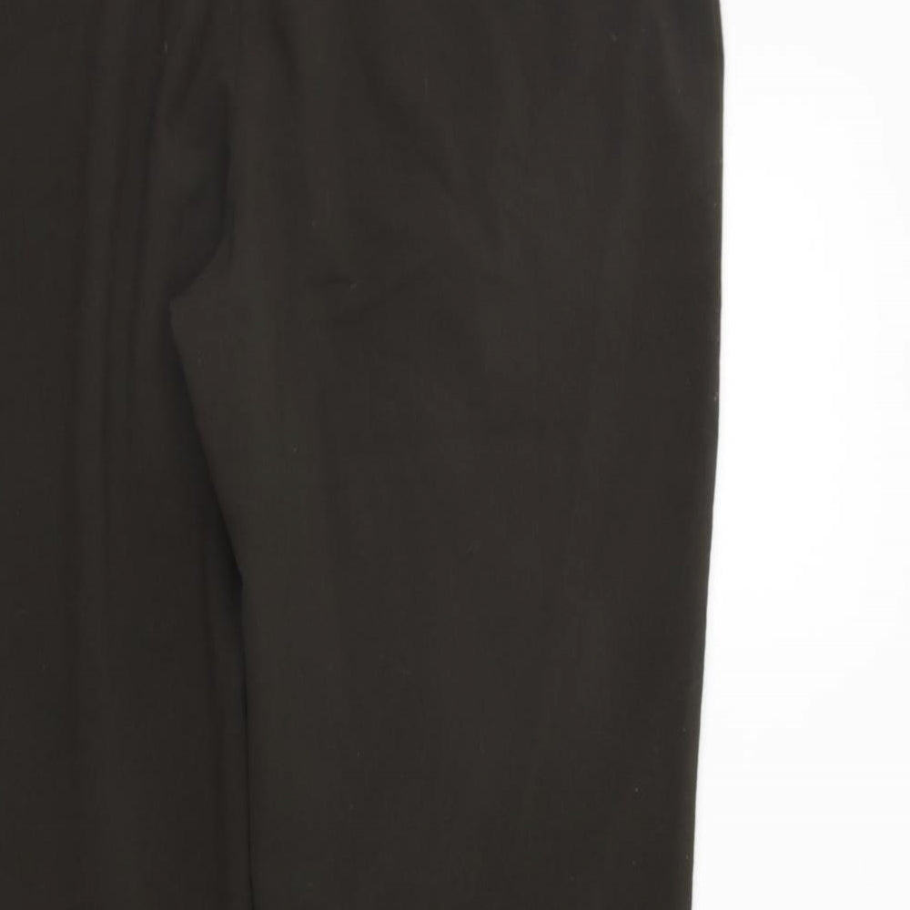 Simply Stock Shop Womens Brown   Trousers  Size 22 L26 in - Elastic Waist Band