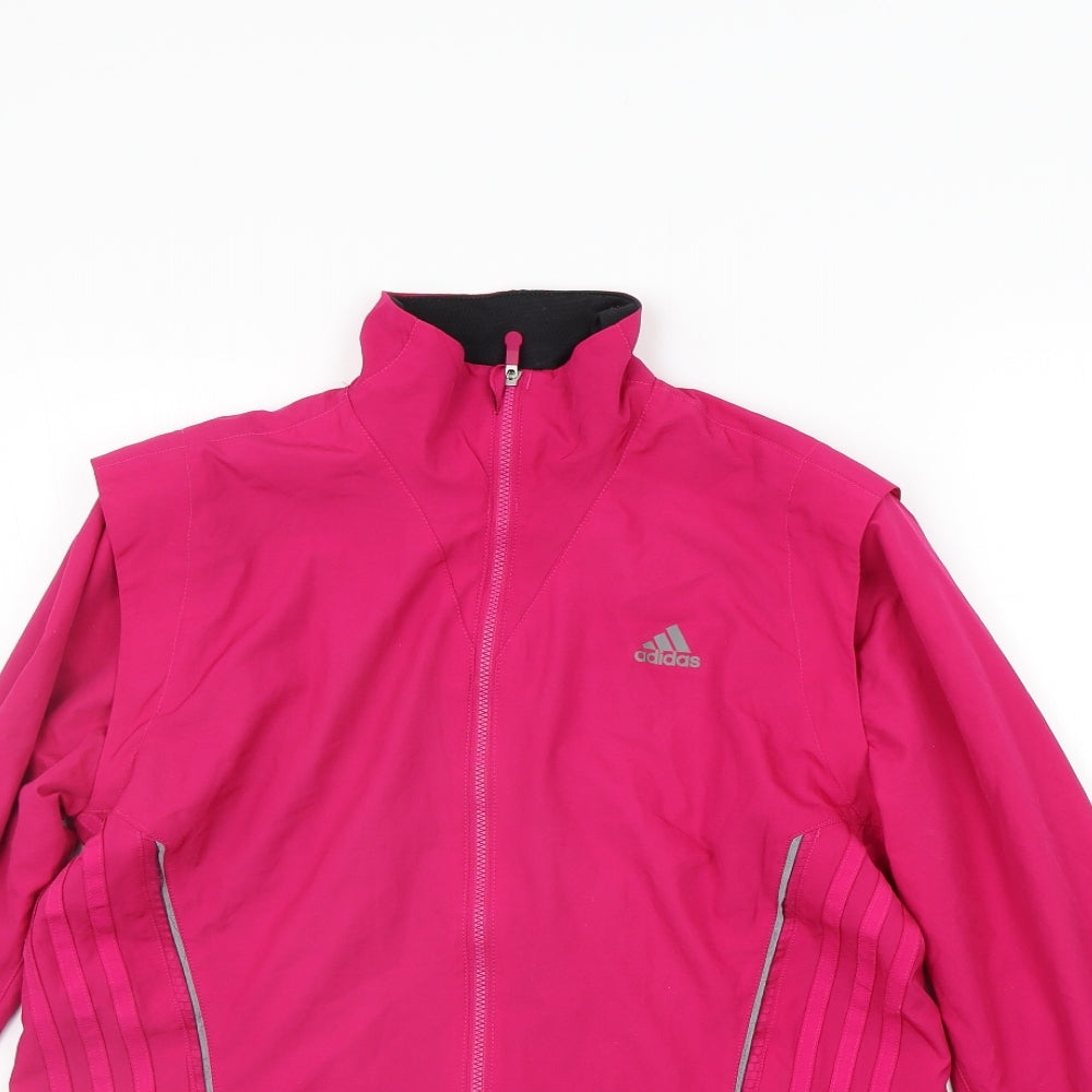 adidas Womens Pink   Jacket Coat Size 14