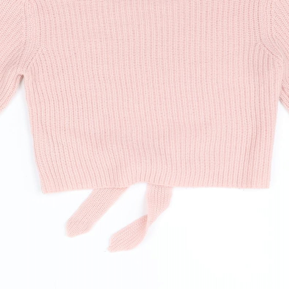 Select Womens Pink   Pullover Jumper Size 8