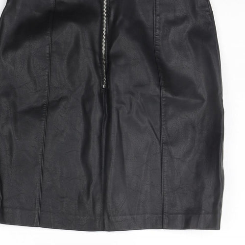 New Look Womens Black   A-Line Skirt Size 8
