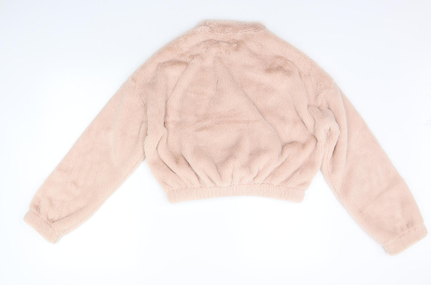 New Look Girls Pink   Full Zip Hoodie Size 14-15 Years  - washable mark