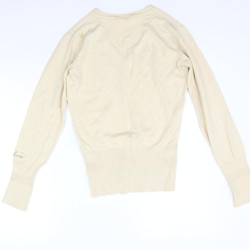 OXGOW Womens Beige   Pullover Jumper Size M
