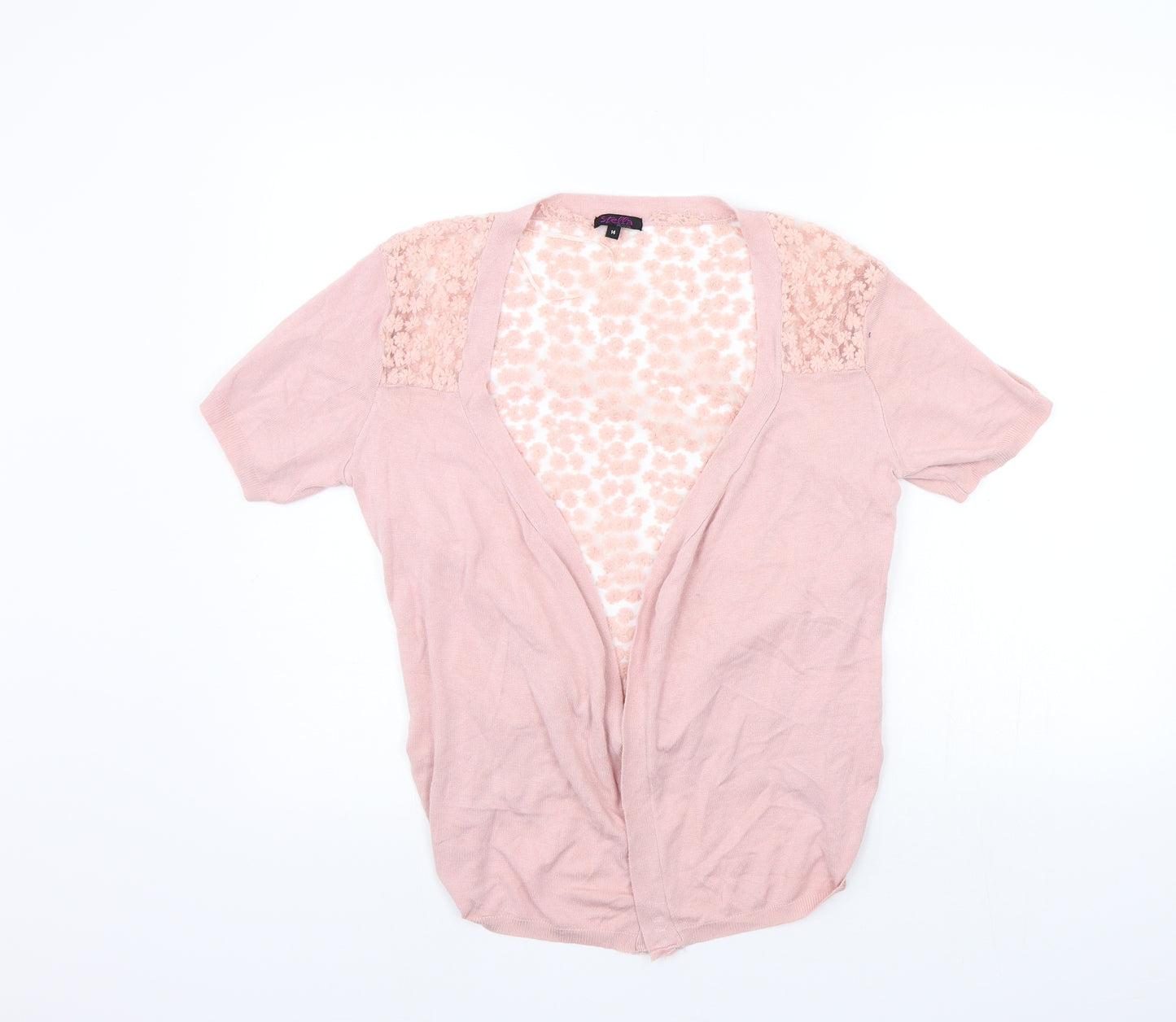 Stella Womens Pink   Cardigan Jumper Size 14