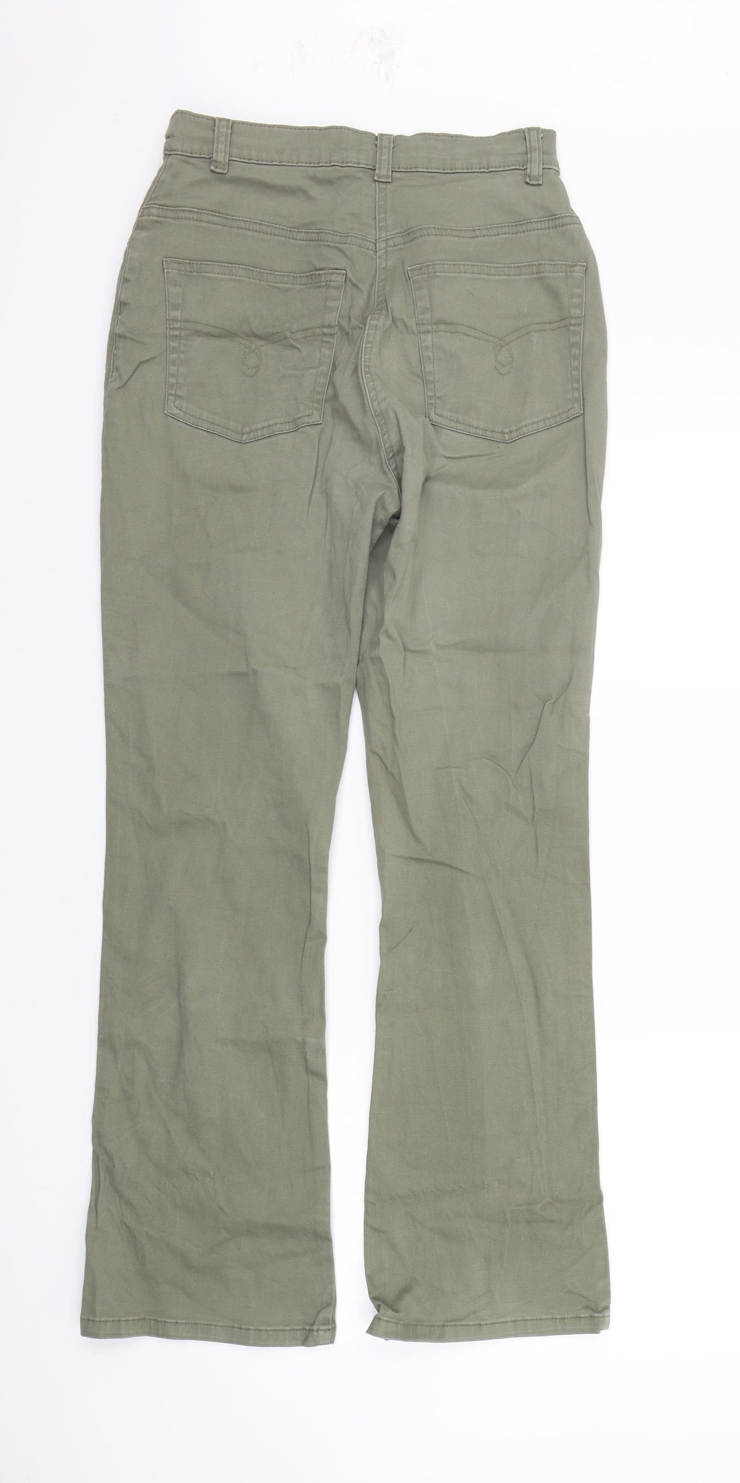 Papaya Womens Green   Trousers  Size 10 L29 in