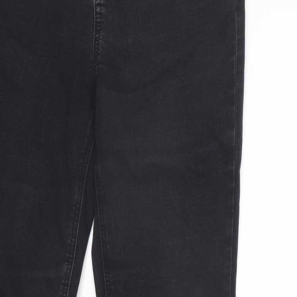 George Womens Black   Straight Jeans Size 10 L28 in