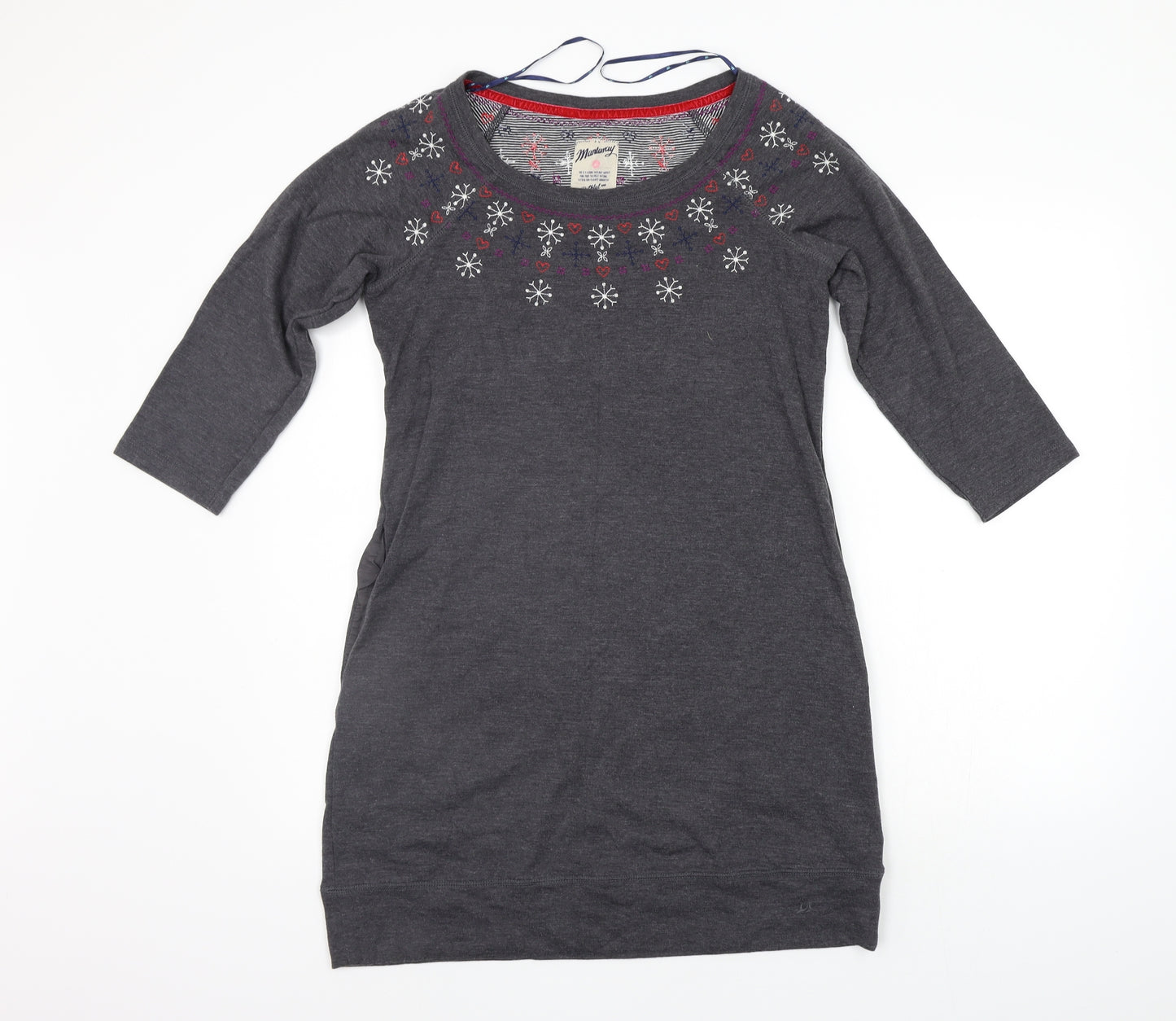 MANTARY  Womens Grey   Jumper Dress  Size 12