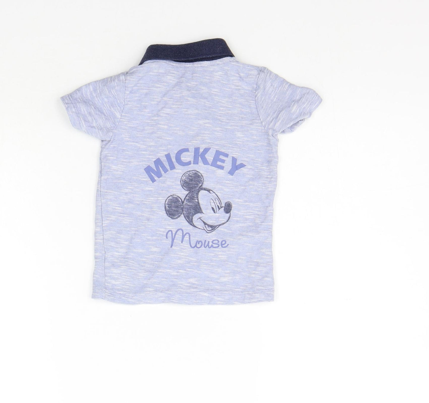 George Baby Blue   Basic T-Shirt Size 6-9 Months  - washable mark