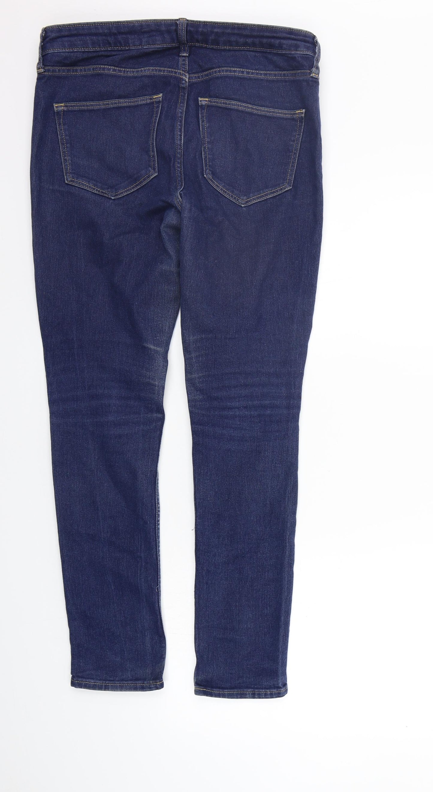 &DENIM Womens Blue   Straight Jeans Size 32 in L28 in