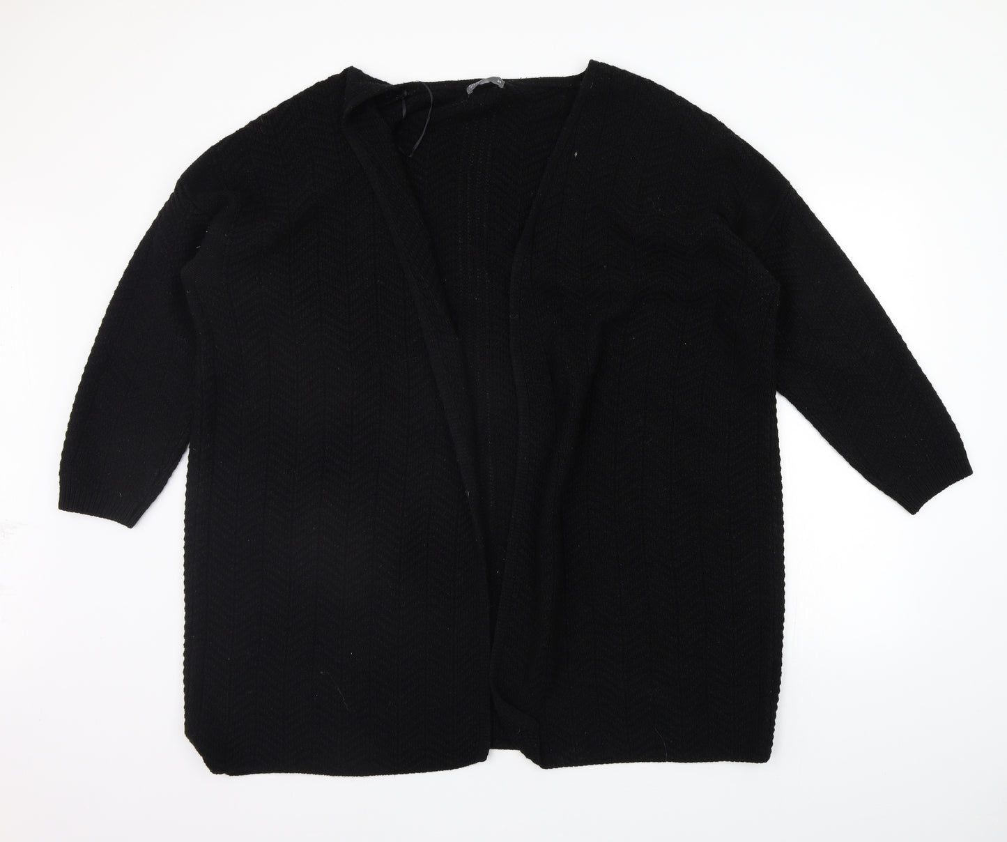 Papaya Womens Black   Cardigan Jumper Size 24