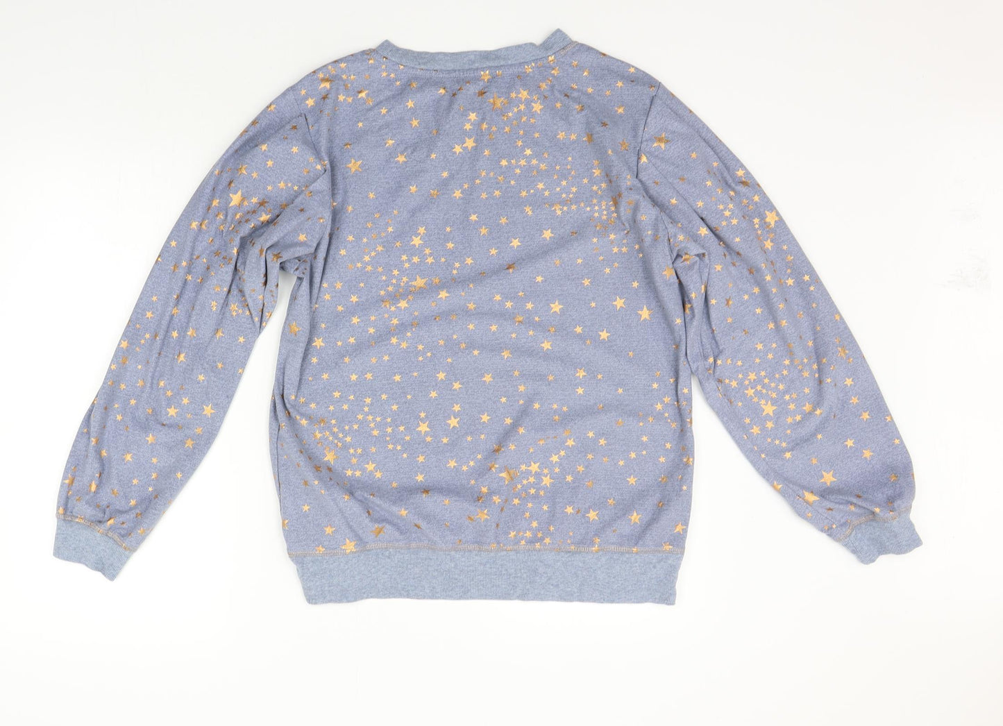 NEXT Womens Blue Geometric  Top Pyjama Top Size M