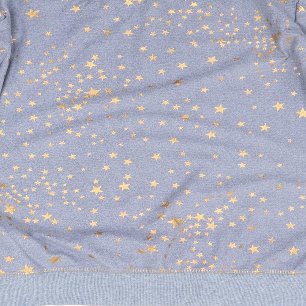 NEXT Womens Blue Geometric  Top Pyjama Top Size M