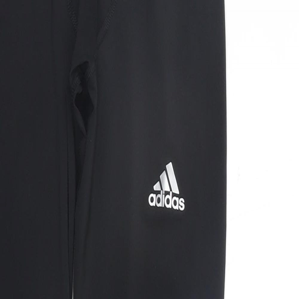 adidas Girls Black   Jegging Trousers Size 13-14 Years - Elastic Waist Band