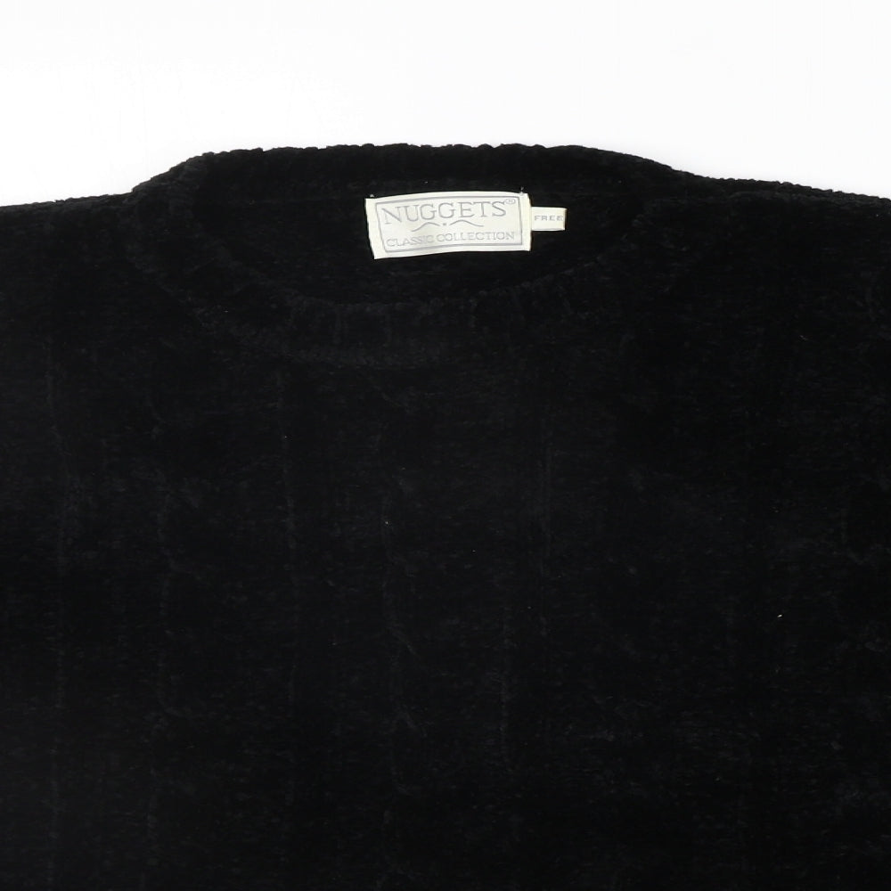 Classic Collection Womens Black   Pullover Jumper One Size