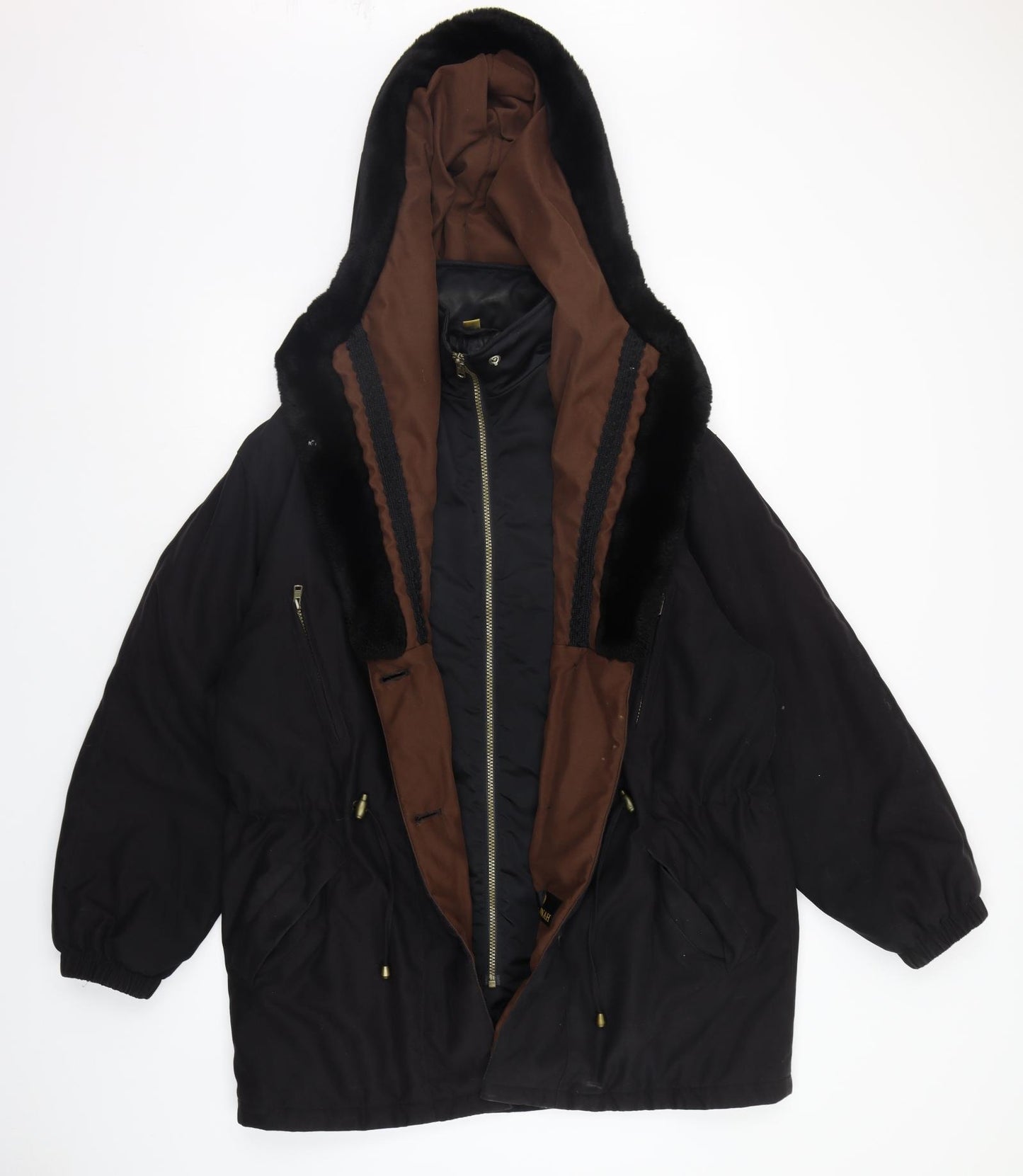 Savannah Womens Black   Jacket Coat Size 12