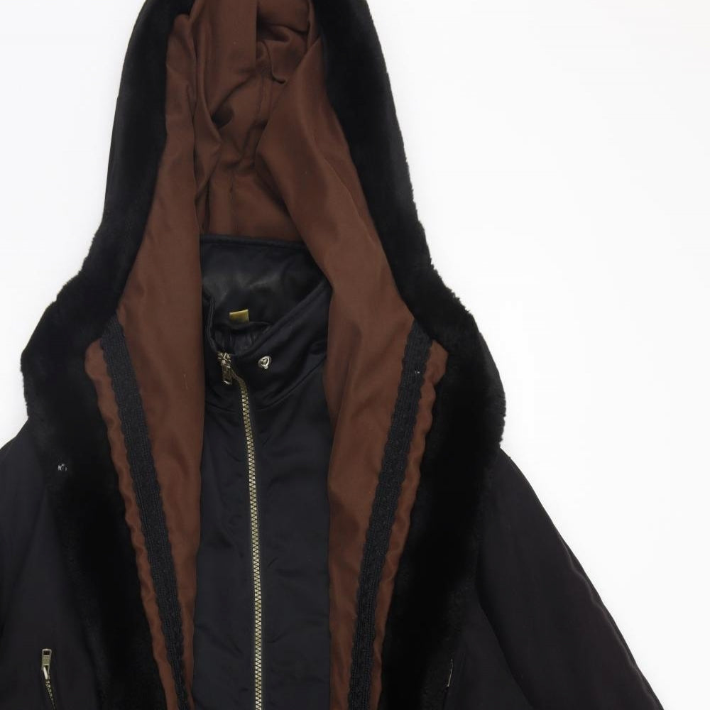 Savannah Womens Black   Jacket Coat Size 12