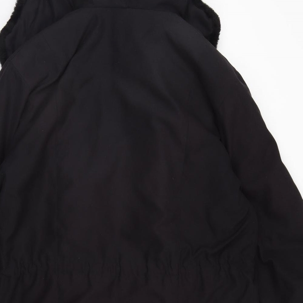 Savannah Womens Black   Jacket Coat Size 12