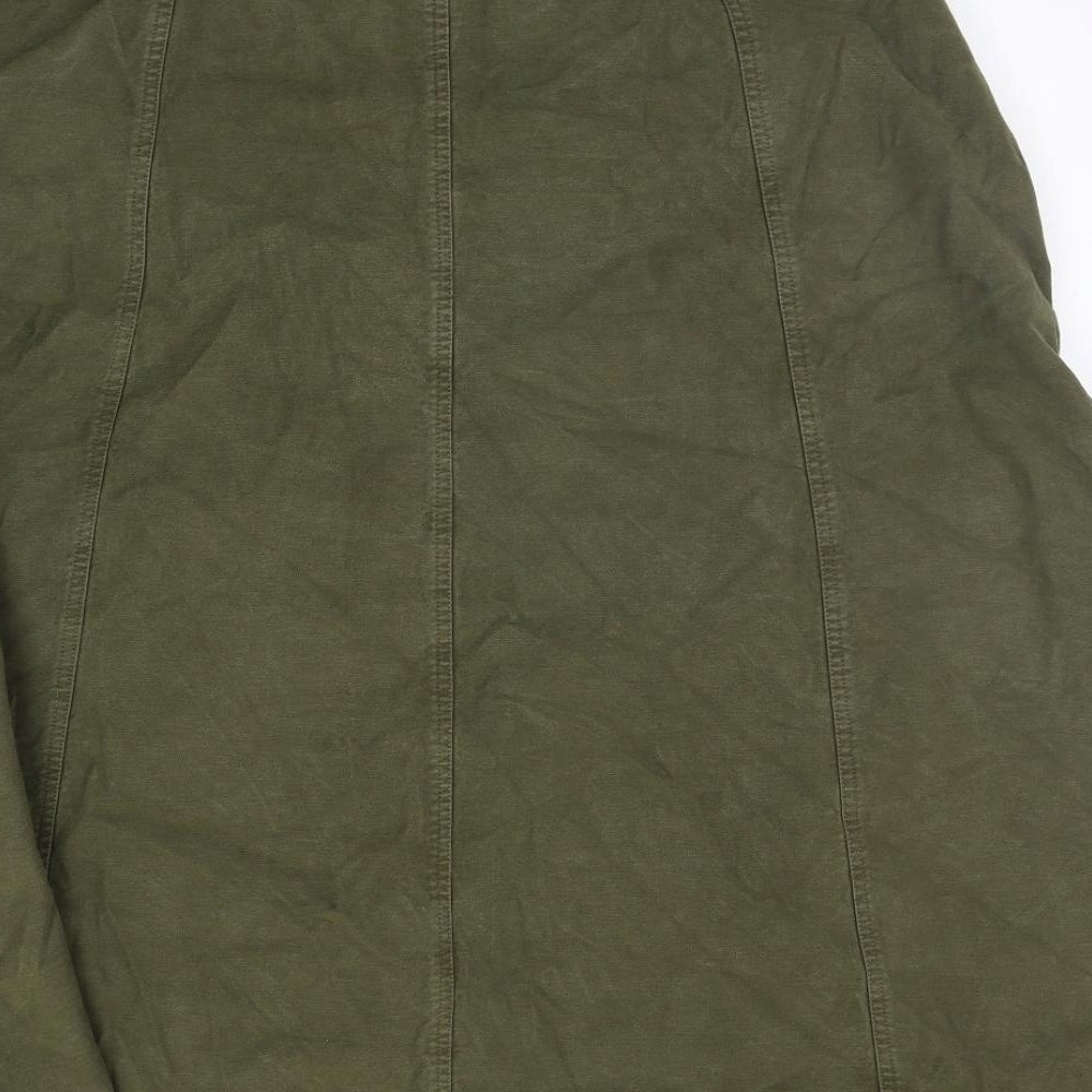 House of Bruar  Womens Green   A-Line Skirt Size 20