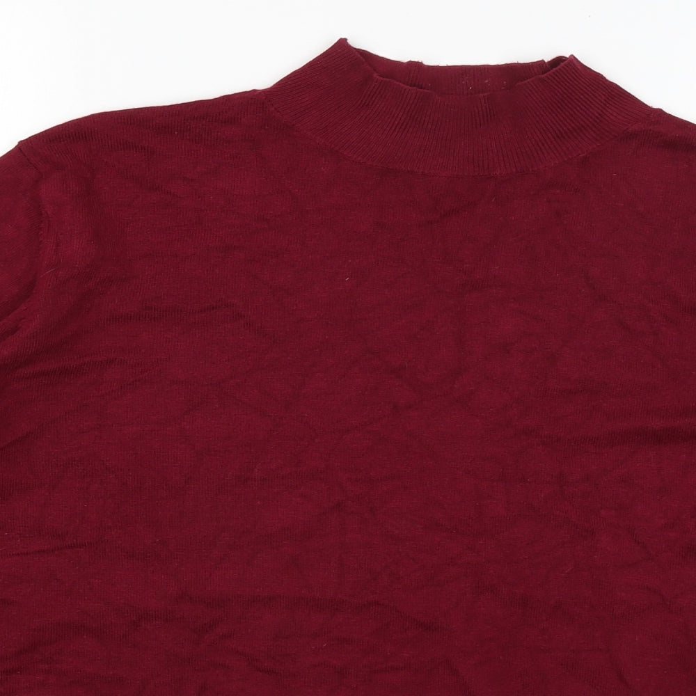 Papaya Womens Red   Basic T-Shirt Size 20