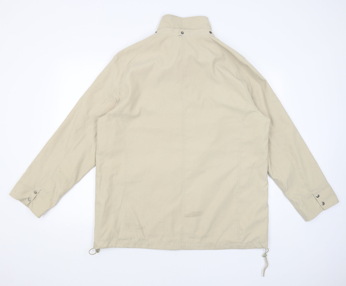 NuAge Womens Beige   Rain Coat Coat Size 18