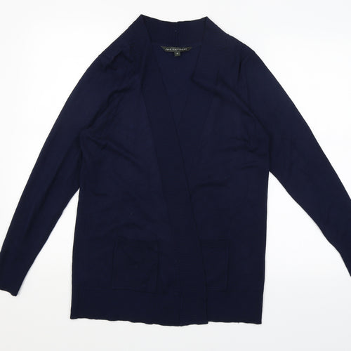 Love Knitwear Womens Blue   Wrap Jumper Size 12