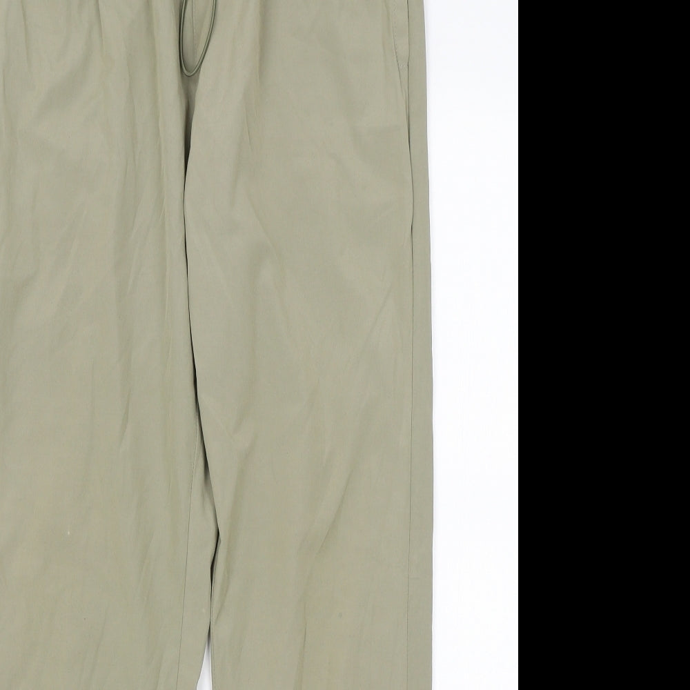 Primark Womens Green   Cargo Trousers Size 10 L27 in