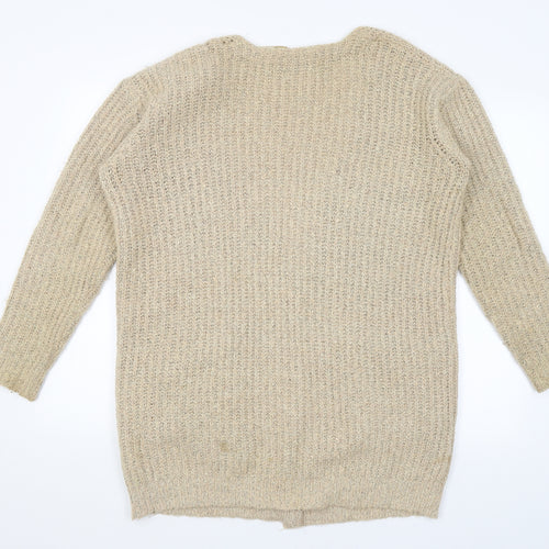 Atmosphere Womens Brown   Wrap Jumper Size 8