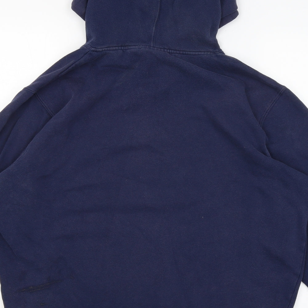 FILA Mens Blue   Pullover Hoodie Size M