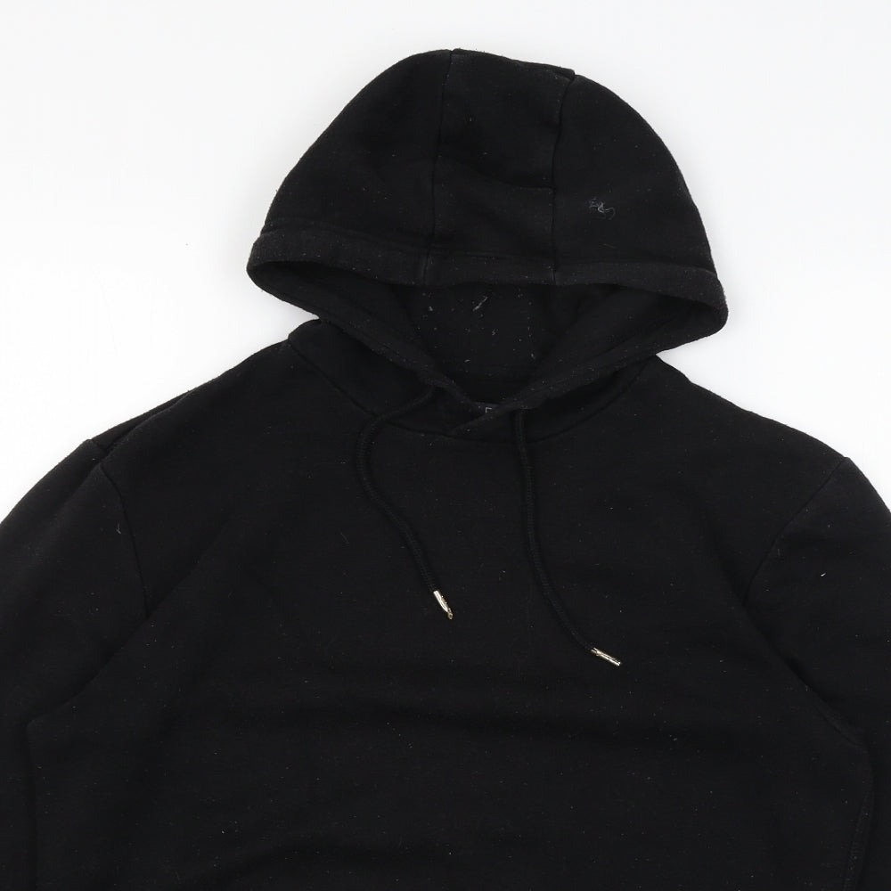 Primark Mens Black   Pullover Hoodie Size S
