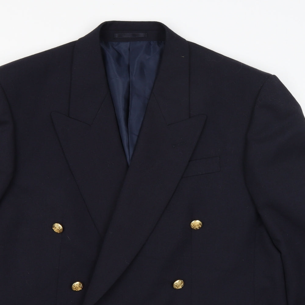 Essentials Mens Blue   Jacket Blazer Size L