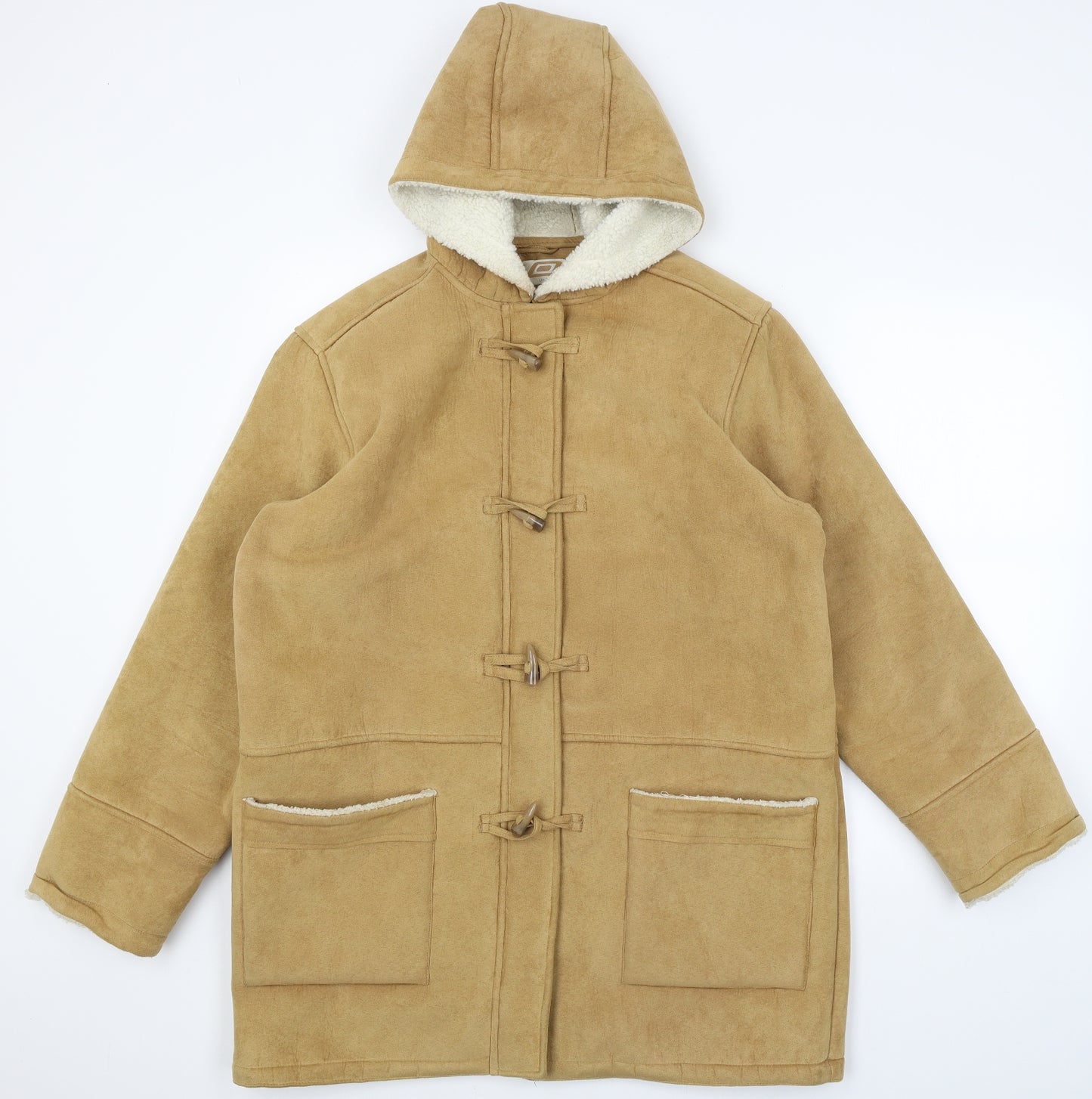 Preworn Womens Brown   Overcoat Coat Size 18