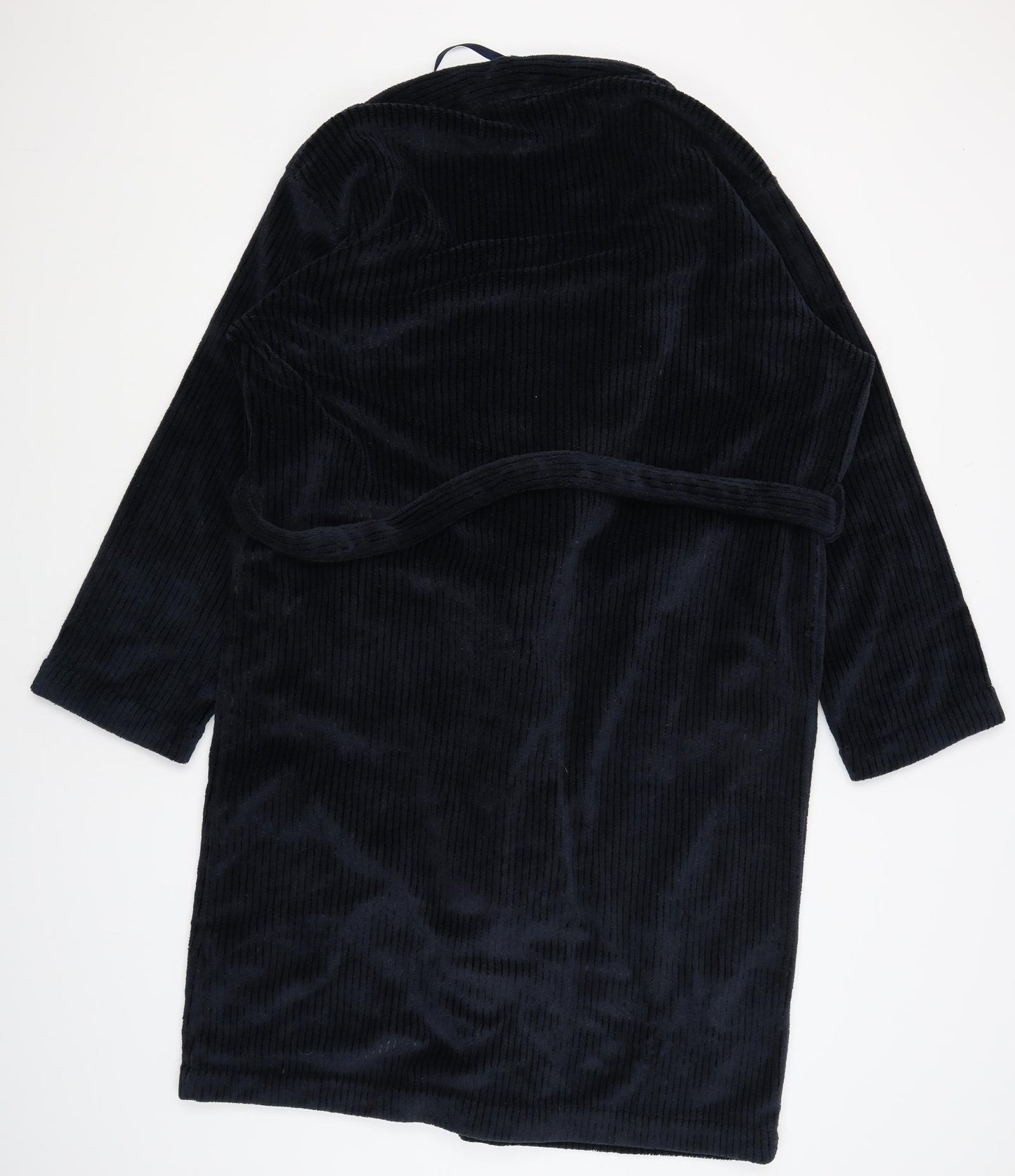 Maine Mens Blue Solid   Gown Size L