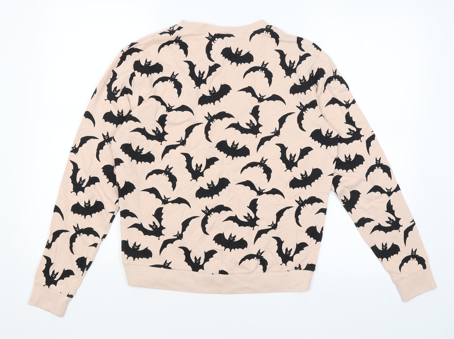 Divided Womens Pink   Pullover Jumper Size S  - Bats