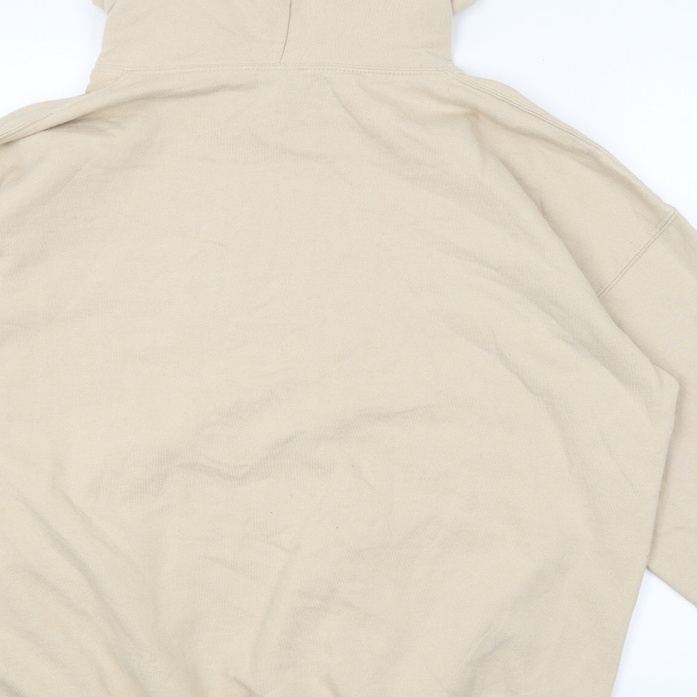 Preworn Mens Beige   Pullover Hoodie Size XL