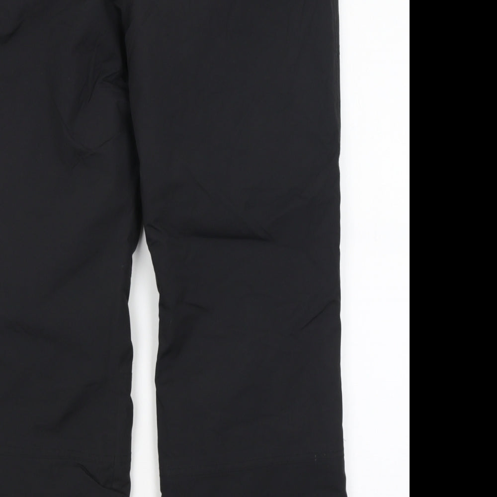 Glacier Point Mens Black   Snow Pants Trousers Size M L28 in