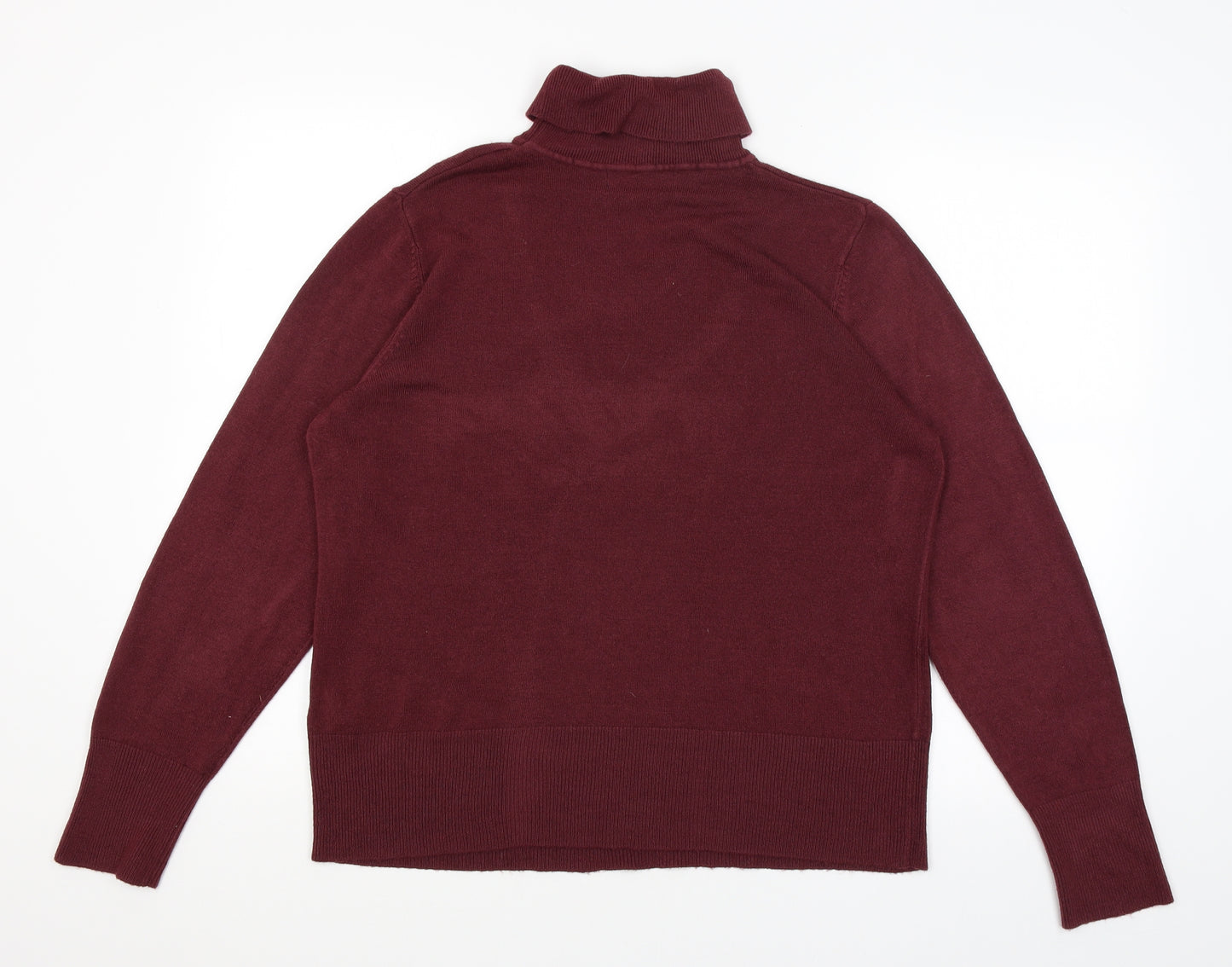 M&S Womens Red   Pullover Jumper Size 16