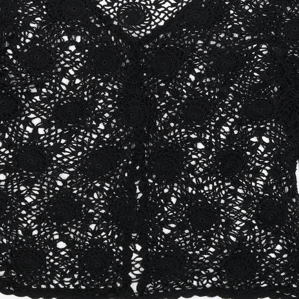 George Womens Black   Cardigan Jumper Size L