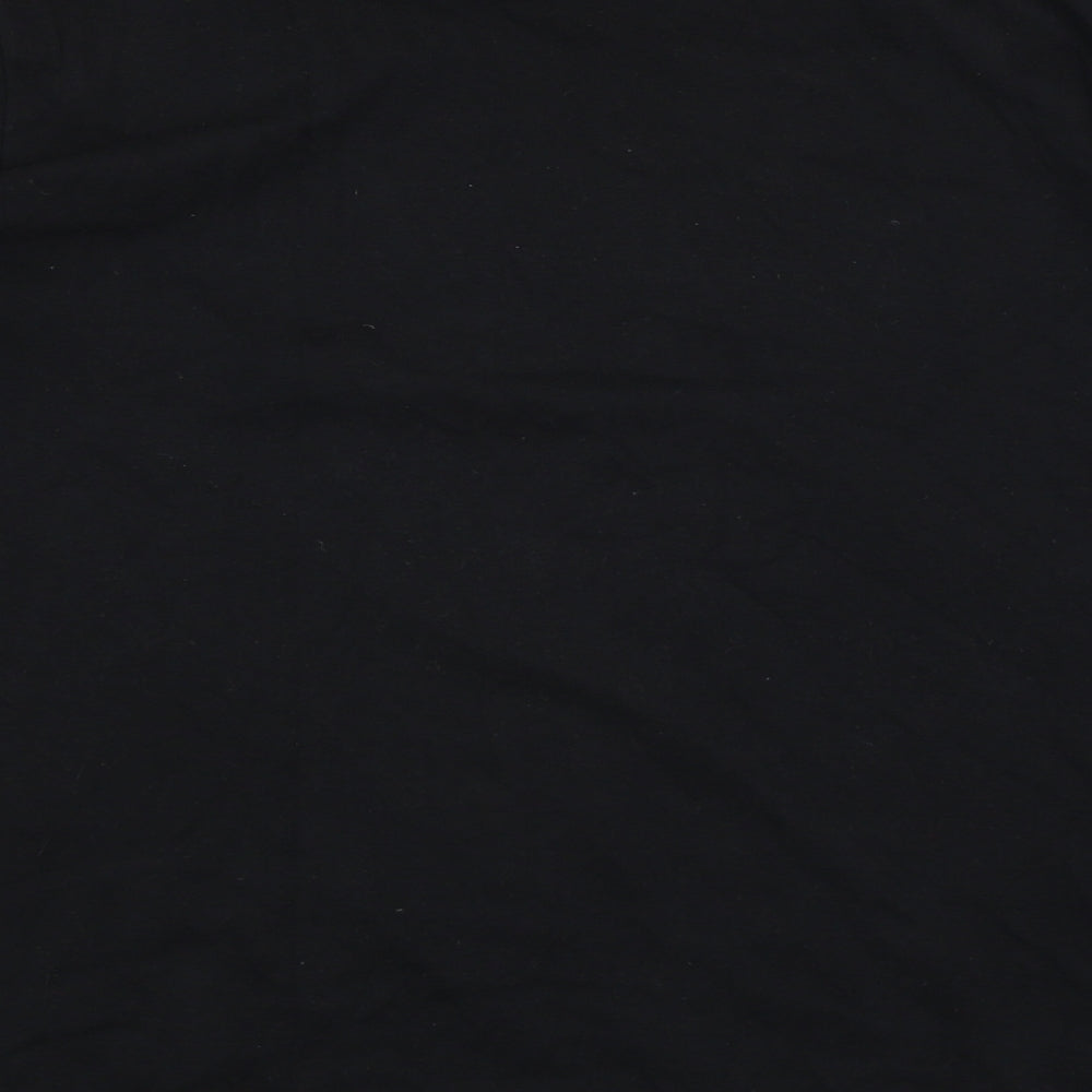 Tesco Womens Black   Basic T-Shirt Size 16