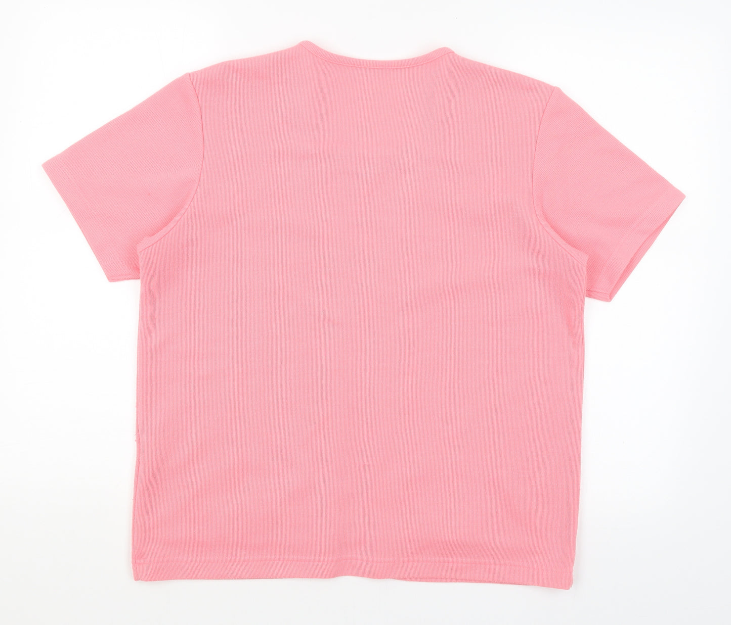 Preworn Womens Pink   Basic T-Shirt Size S