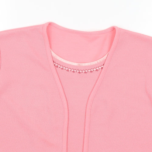 Preworn Womens Pink   Basic T-Shirt Size S