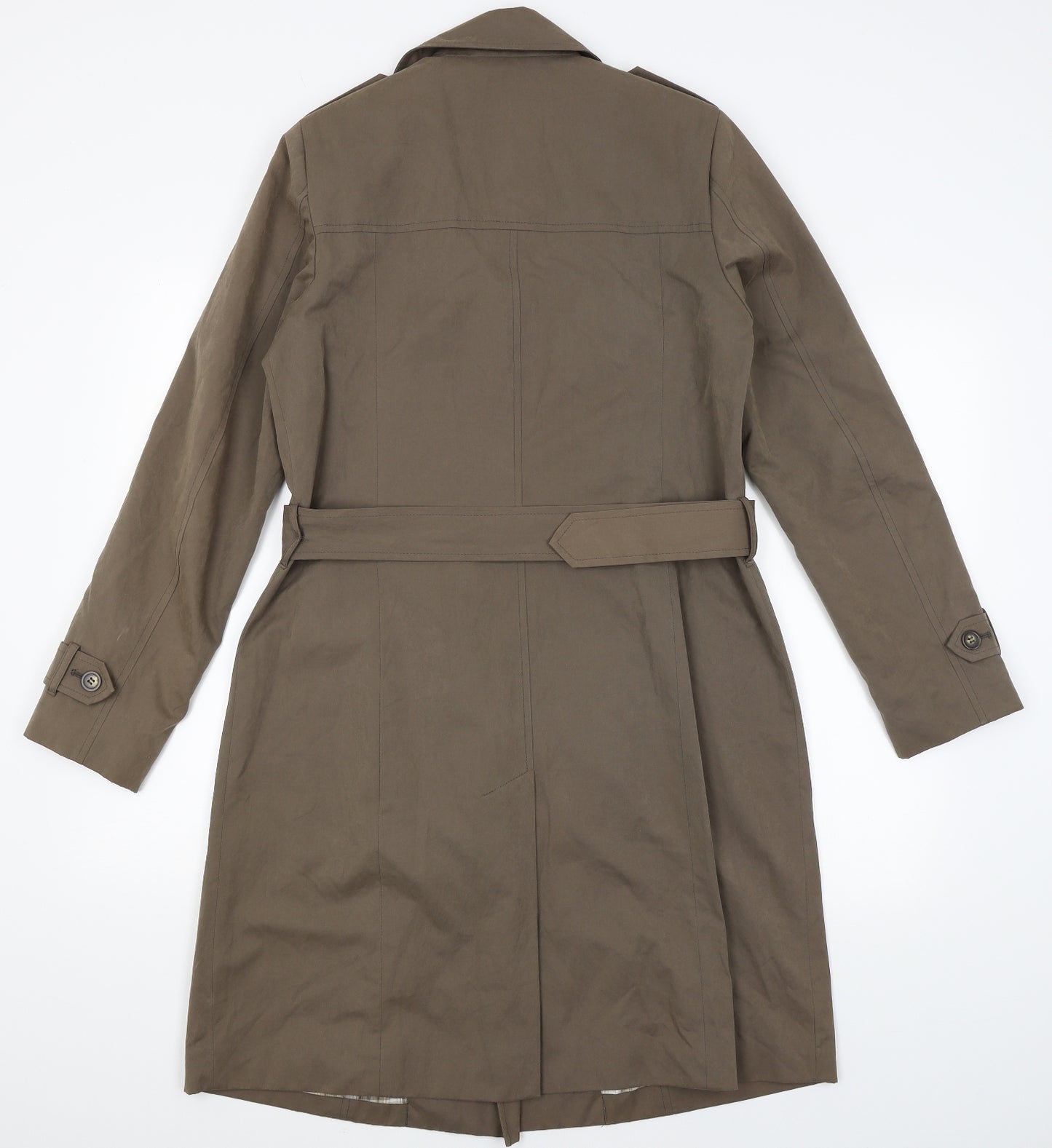 Collection Womens Brown   Overcoat Coat Size 12