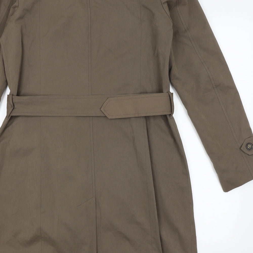 Collection Womens Brown   Overcoat Coat Size 12