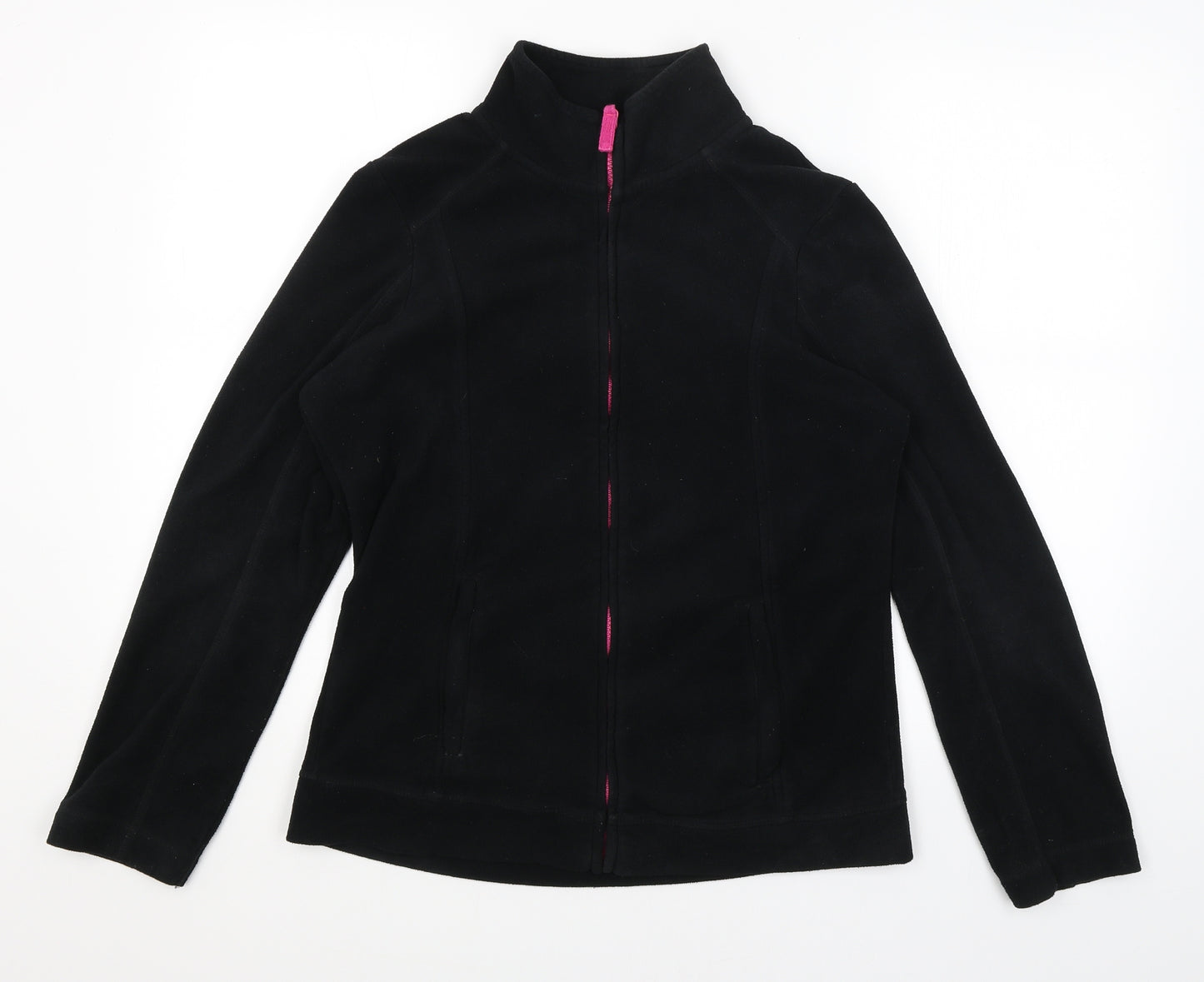 George Womens Black   Full Zip Jumper Size 12