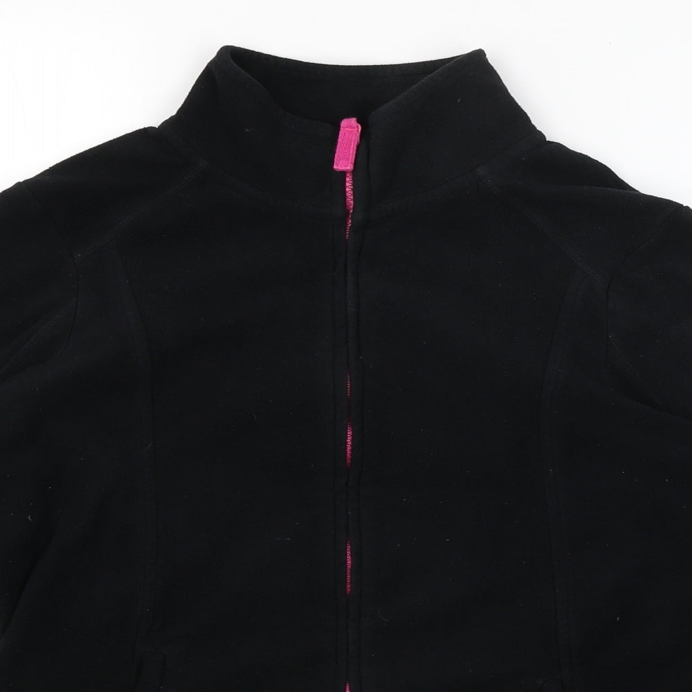 George Womens Black   Full Zip Jumper Size 12