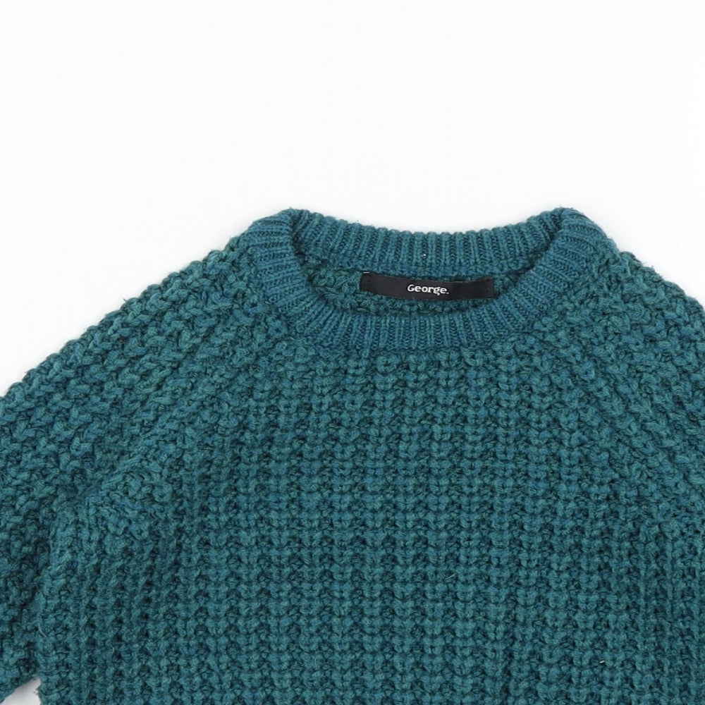 George Baby Green   Pullover Jumper Size 12-18 Months