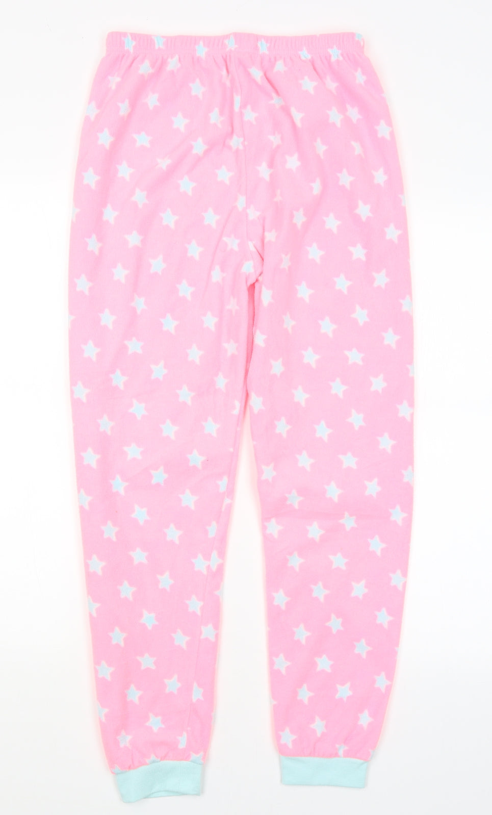 Primark Girls Pink Solid  Capri Pyjama Pants Size 12-13 Years  - Stars