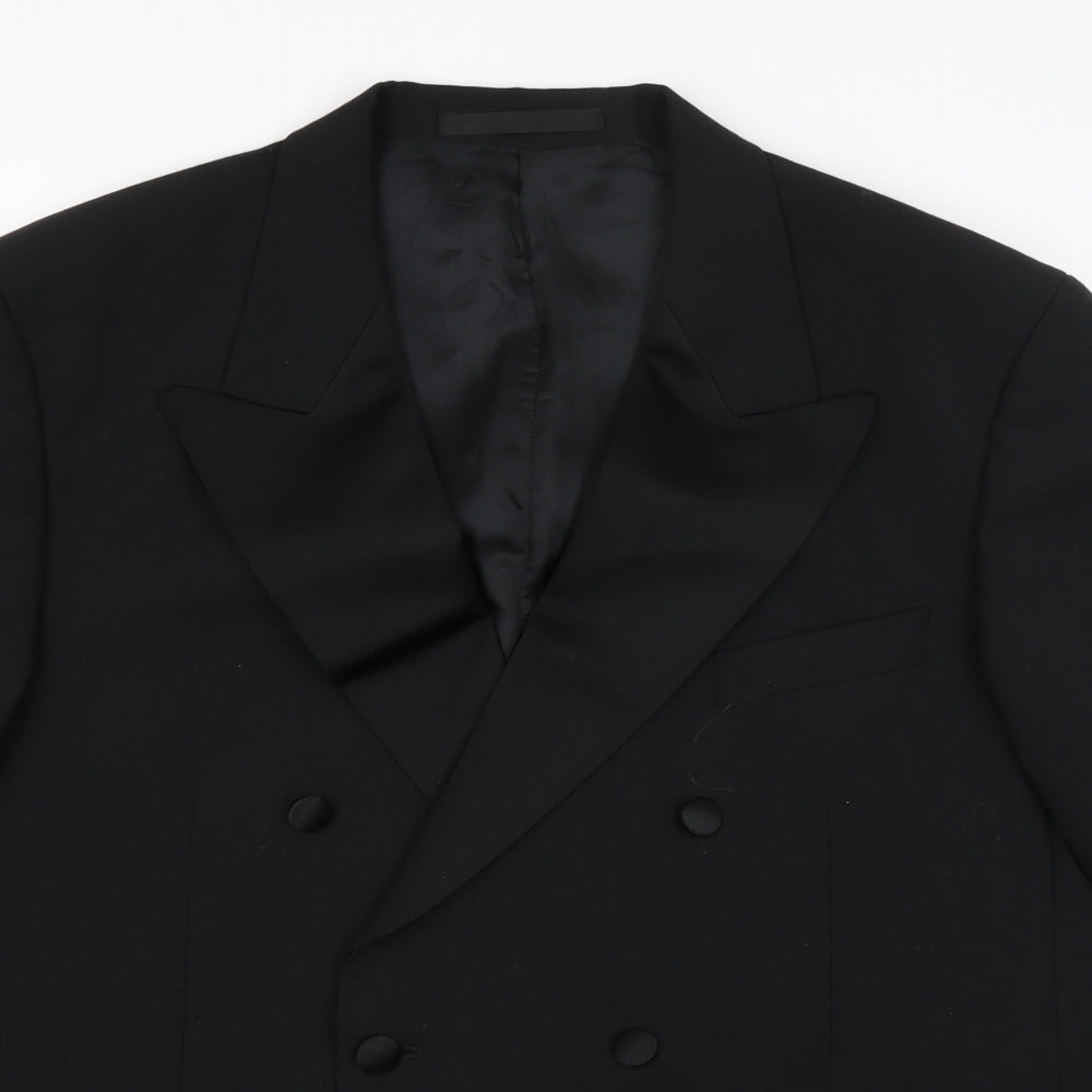 Preworn Mens Black   Jacket Blazer Size XL