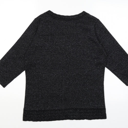 BM Womens Black   Basic T-Shirt Size S