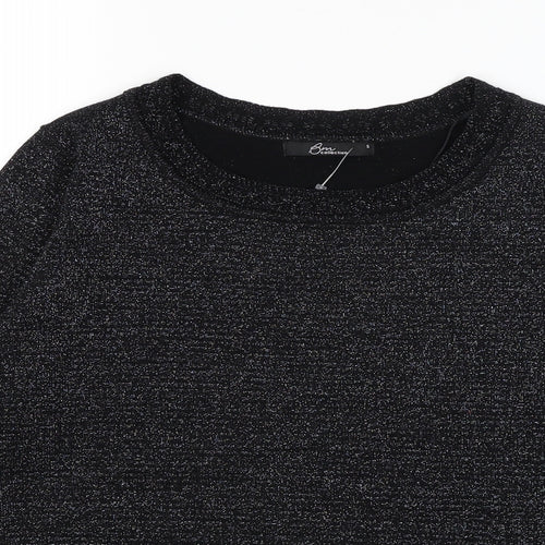 BM Womens Black   Basic T-Shirt Size S