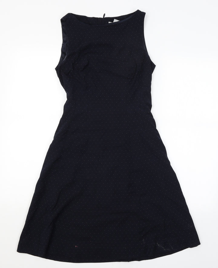 H&M Womens Blue   Fit & Flare  Size 10